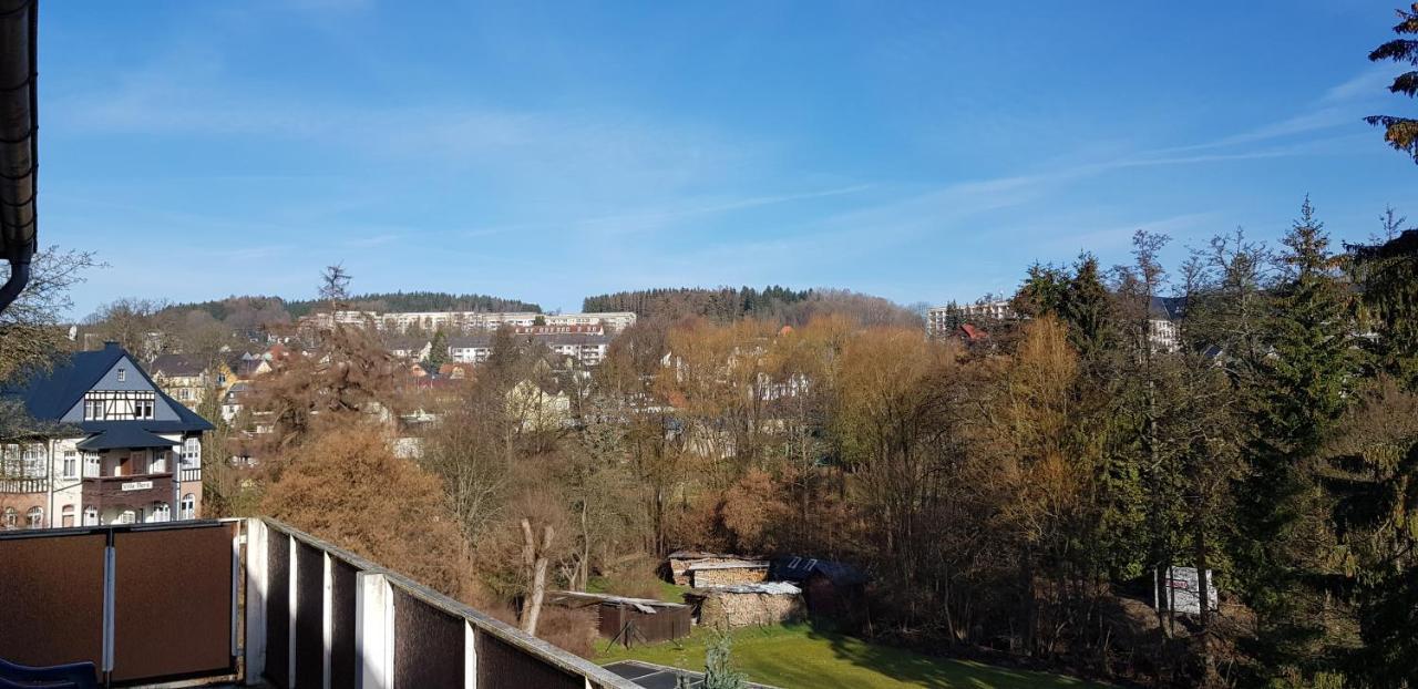 Ferienwohnungen Villa Goldbrunnen บัดเอลสเตอร์ ภายนอก รูปภาพ