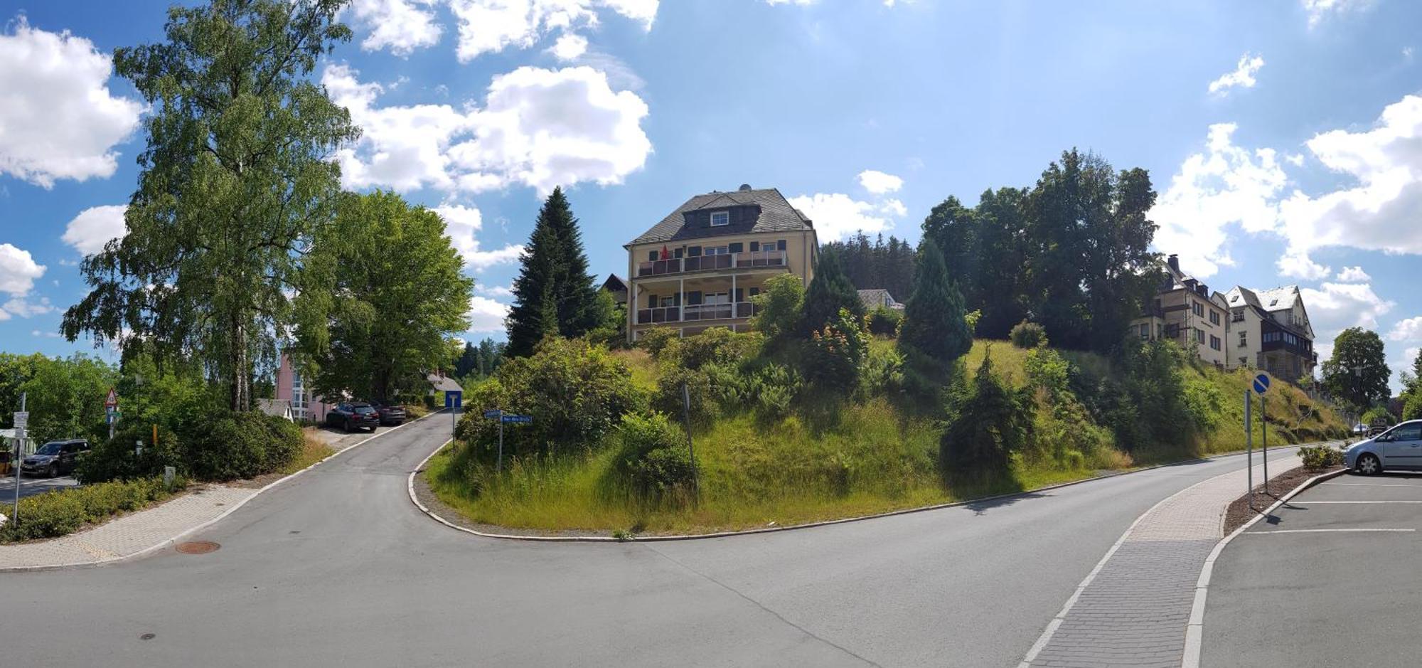 Ferienwohnungen Villa Goldbrunnen บัดเอลสเตอร์ ภายนอก รูปภาพ