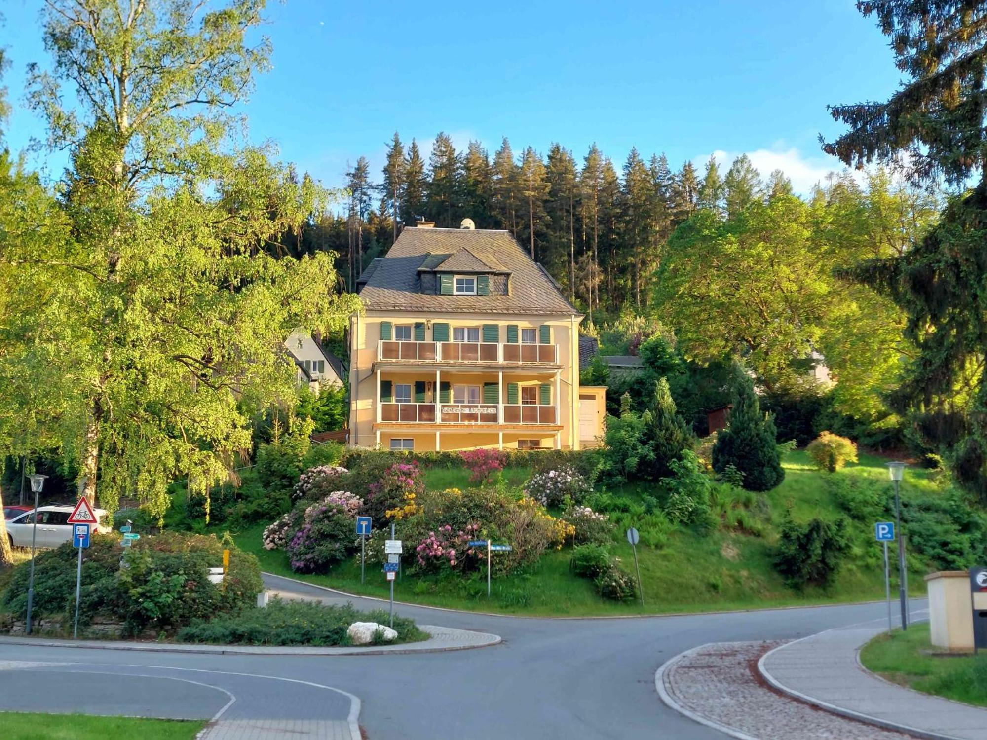 Ferienwohnungen Villa Goldbrunnen บัดเอลสเตอร์ ภายนอก รูปภาพ